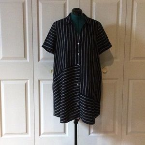 Short sleeve Linen Dress